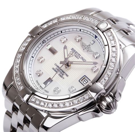 ladies diamond breitling watches|Breitling ladies watches with diamonds.